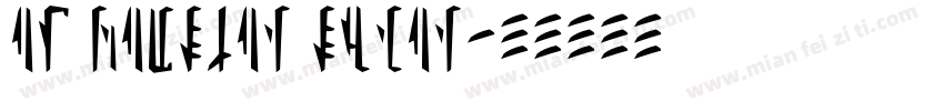 AF hadrian Roman字体转换